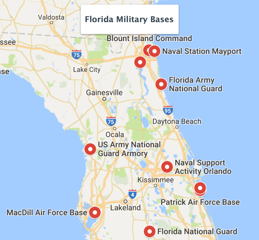 Florida Military Bases Could Lose $177 Million To Trump's Wall | Zero Hedge